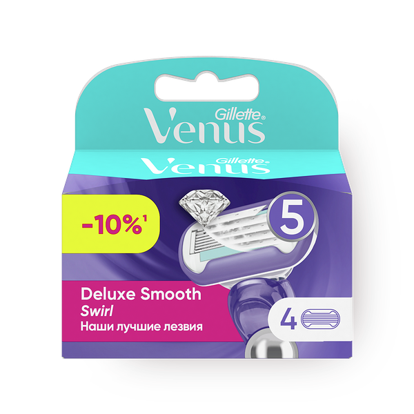 Кассеты для станка Venus Deluxe Smooth Swirl