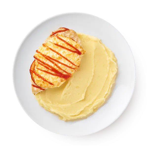 Курица с сыром и картофельным пюре «Сегодня»