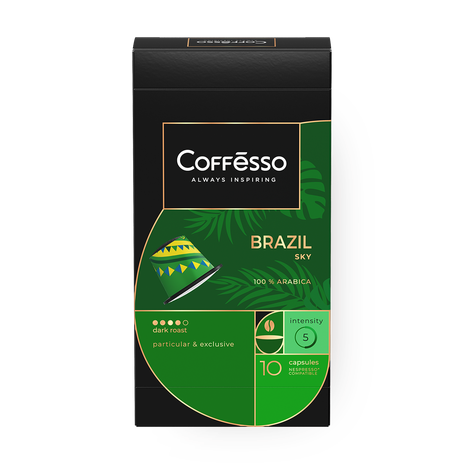 Кофе в капсулах Coffesso Brazil Sky Nespresso