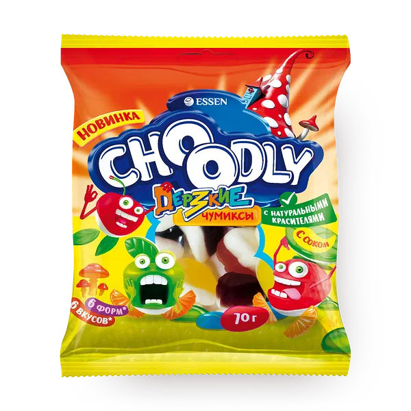 Мармелад жевательный Дерзкие чумиксы Choodly Essen