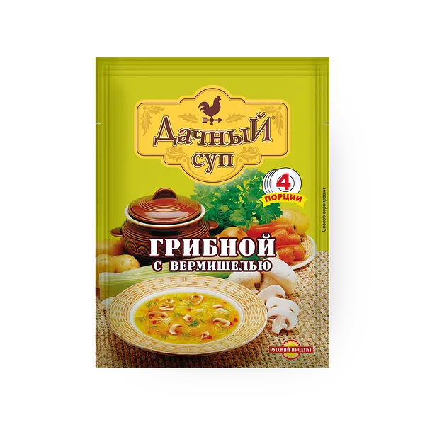 Суп Дачный Грибной с вермишелью
