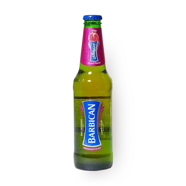 Напиток солодовый безалкогольный Barbican гранат газированный