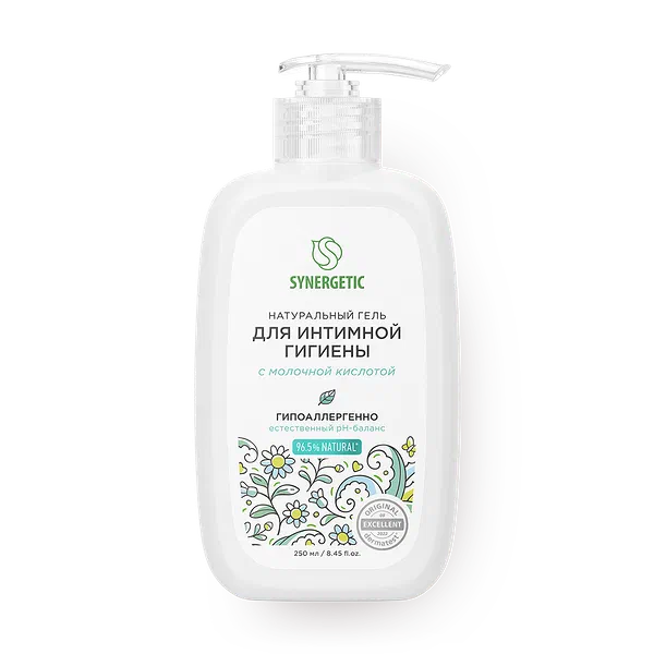 Гель для интимной гигиены натуральный Synergetic