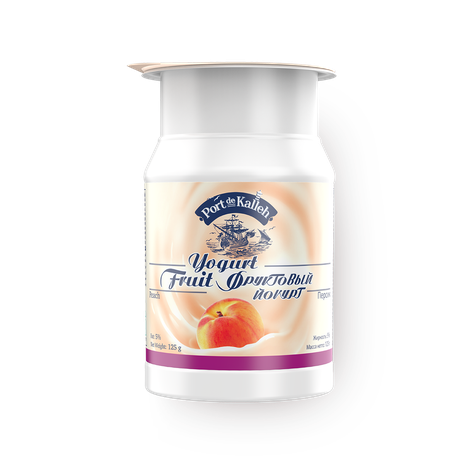 Йогурт Port de Kalleh персик 5%