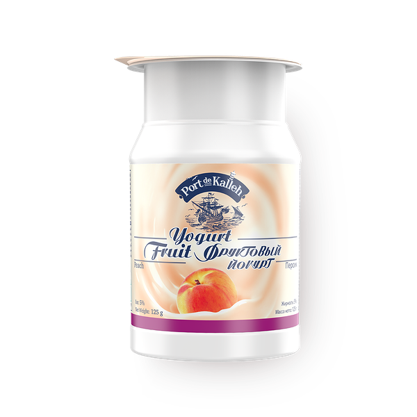 Йогурт Port de Kalleh персик 5%