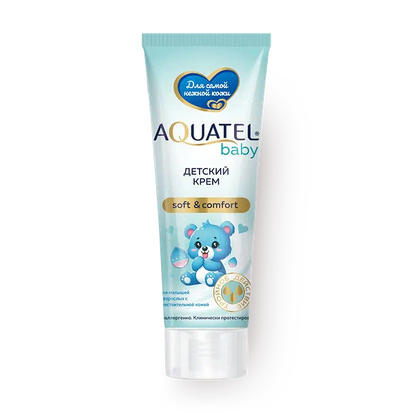 Крем детский Aquatel Baby хлопковое молочко