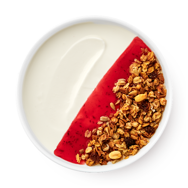 Йогурт с гранолой и малиной «Из Лавки»