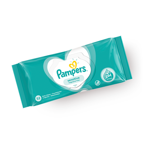 Салфетки влажные детские Pampers Sensitive