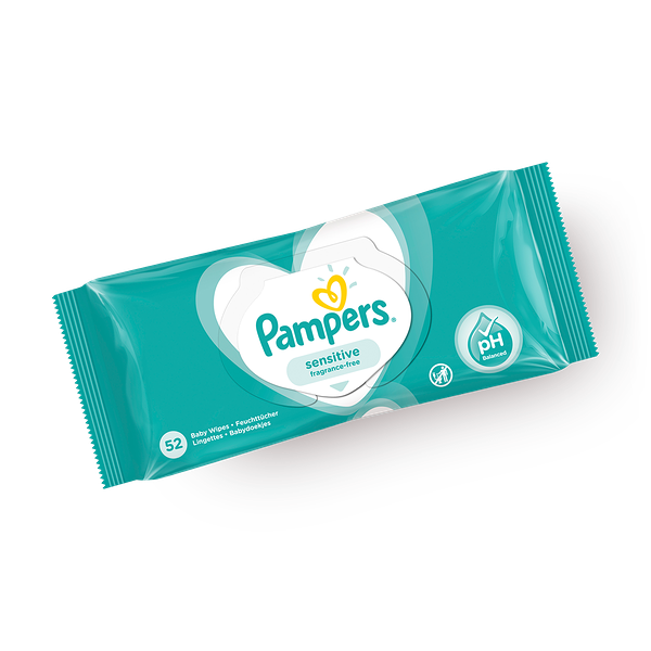 Салфетки влажные детские Pampers Sensitive