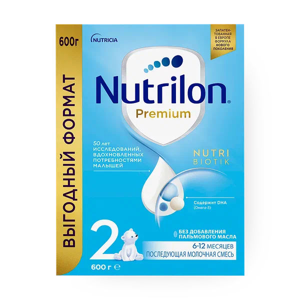 Смесь молочная Nutrilon Premium 2 6-12 мес