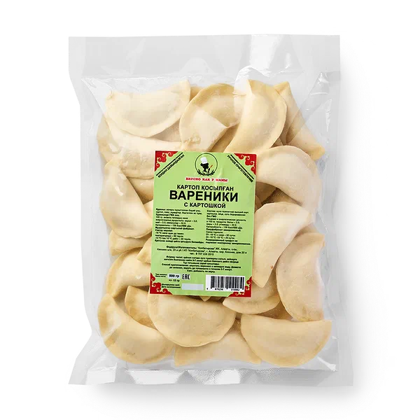 Вареники с картошкой «Вкусно как у мамы»