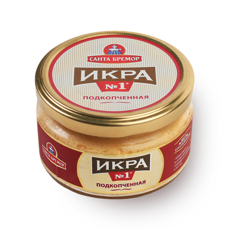 Икра деликатесная подкопчённая «Санта Бремор»