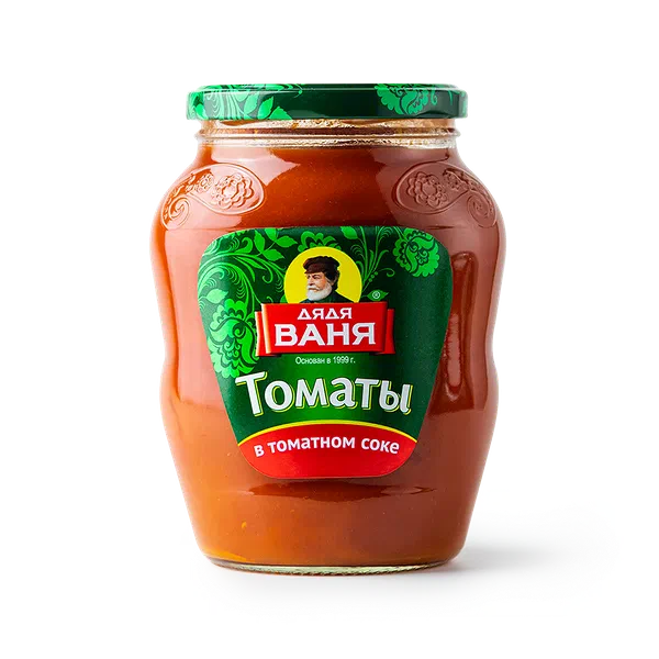 Томаты «Дядя Ваня» в томатном соке