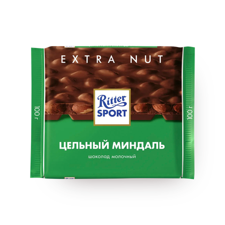 Шоколад молочный Ritter Sport цельный миндаль