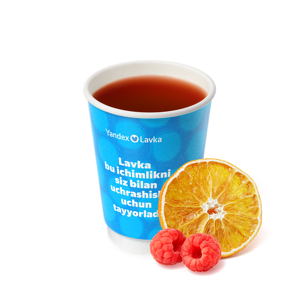 Чай малина-апельсин «Из Лавки»