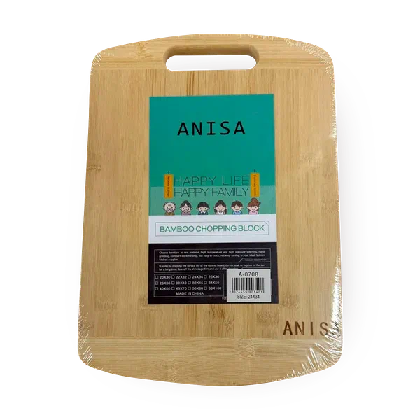 Доска разделочная Anisa бамбуковая 24 х 34 см