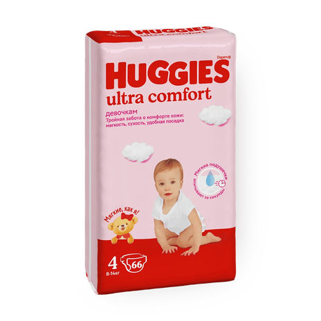 Подгузники Huggies Ultra Comfort 4 8-14 кг