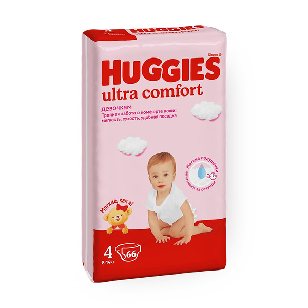 Подгузники Huggies Ultra Comfort 4 8-14 кг