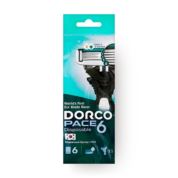 Станок для бритья одноразовый Dorco Pace 6