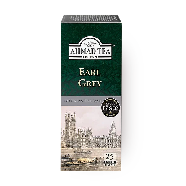 Чай Чёрный Ahmad Tea Earl Grey с ароматом бергамота