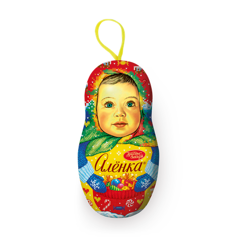 Набор подарочный новогодний «Красный Октябрь» «Алёнка» Матрёшка