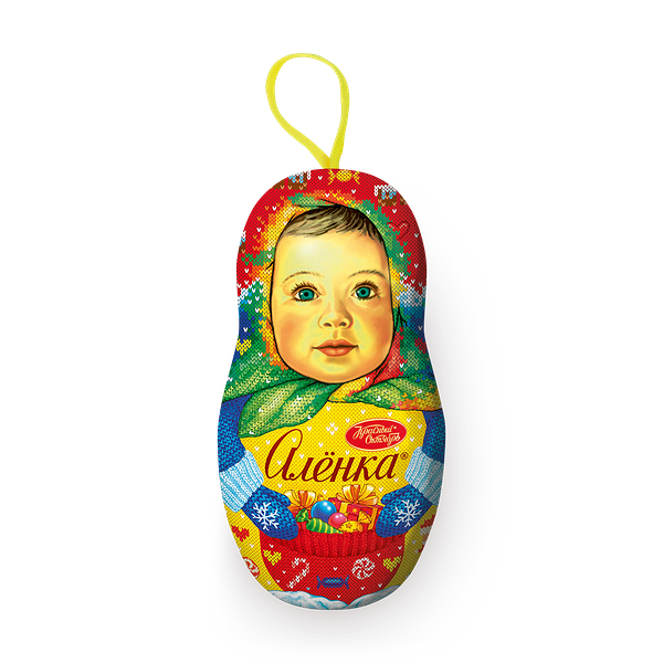 Набор подарочный новогодний «Красный Октябрь» «Алёнка» Матрёшка