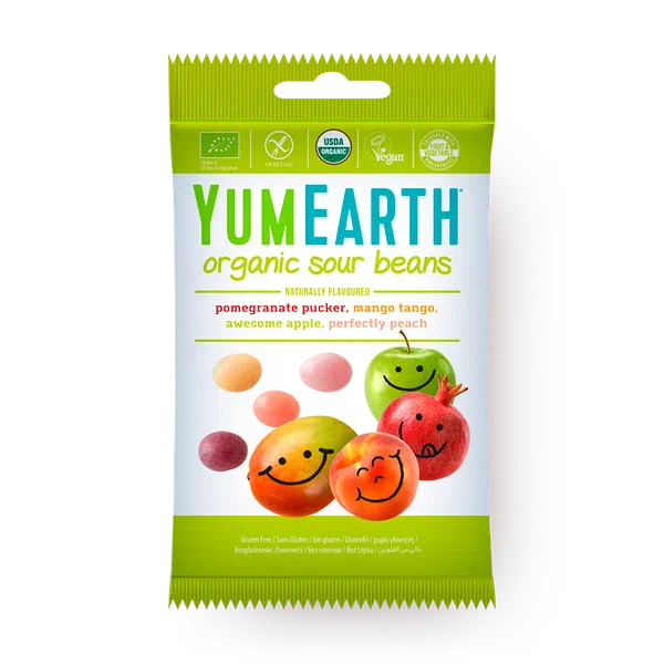 Конфеты органические Sour Bears YumEarth