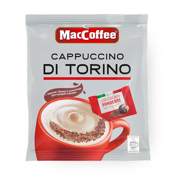 Кофейный напиток растворимый Cappuccino di Torino MacCoffee порционный