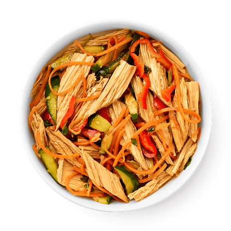 Салат спаржа с овощами Damdala