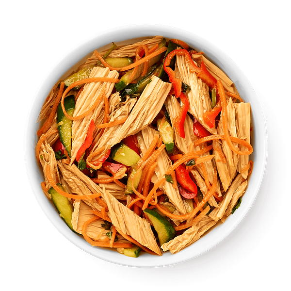 Салат спаржа с овощами Damdala