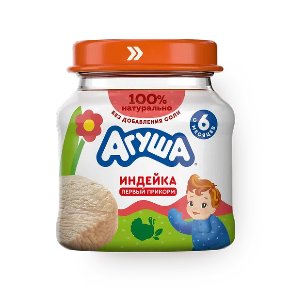 Мясное пюре «Агуша» индейка