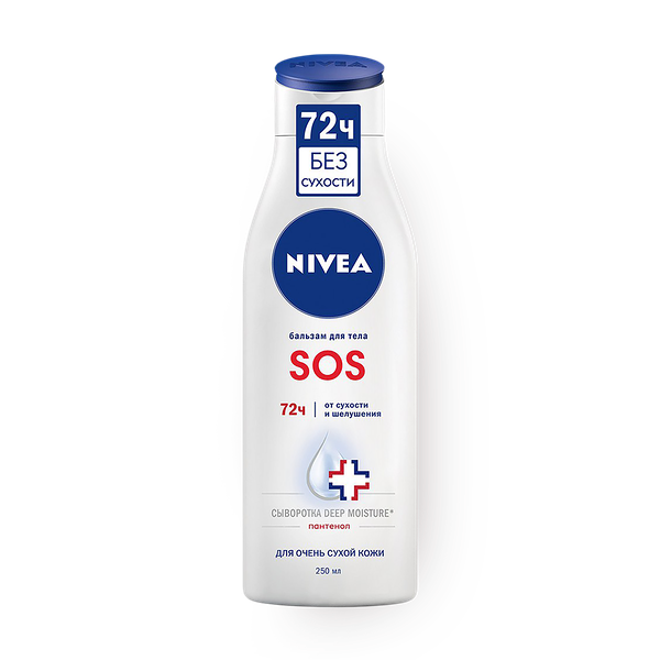 Бальзам для тела Nivea SOS с пантенолом для очень сухой кожи