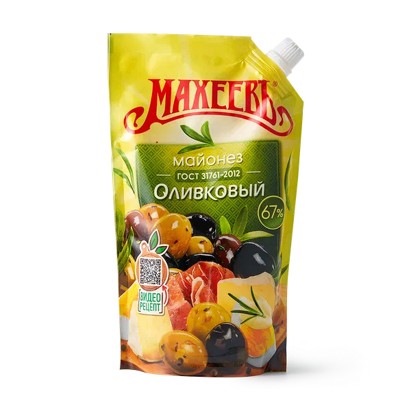 Майонез оливковый «Махеевъ» 67%