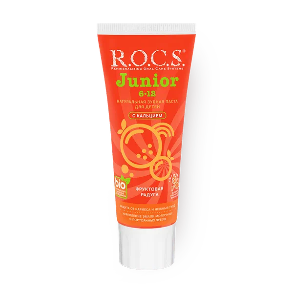 Зубная паста R.O.C.S. Junior Фруктовая радуга