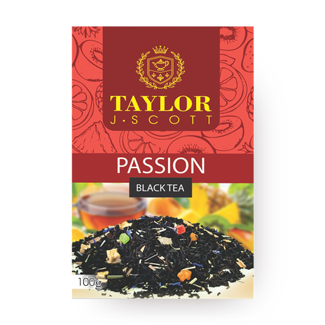 Чай чёрный фруктовый Passion Taylor J-Scott