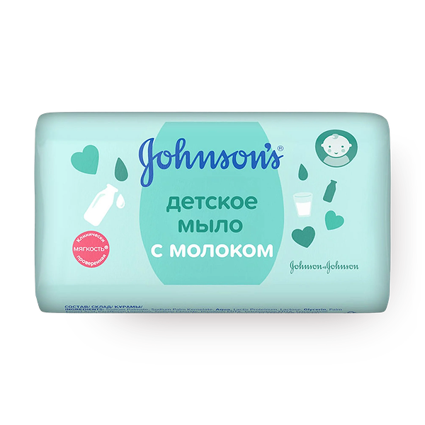 Мыло Johnson's Baby с молоком