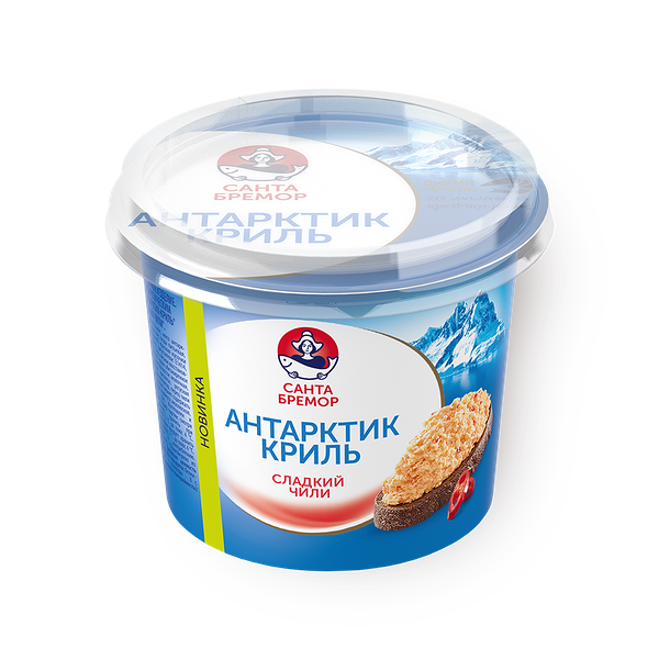 Паста Антарктик-криль «Санта Бремор» сладкий чили