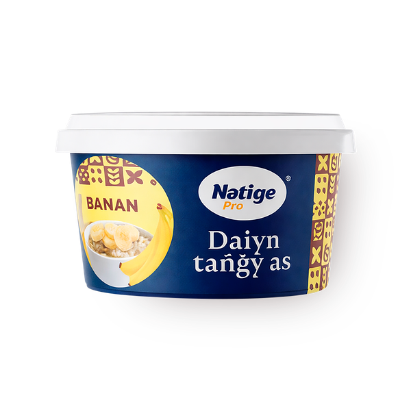 Готовый завтрак с овсянкой Natige банан 2,5%