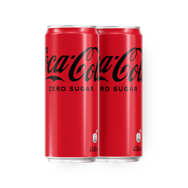 Напиток Coca-Cola Zero Sugar, 450 ml 2шт