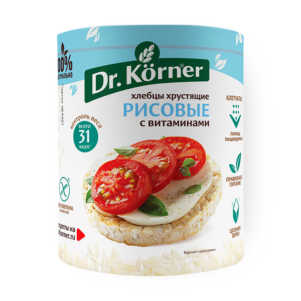 Хлебцы рисовые Dr.Korner