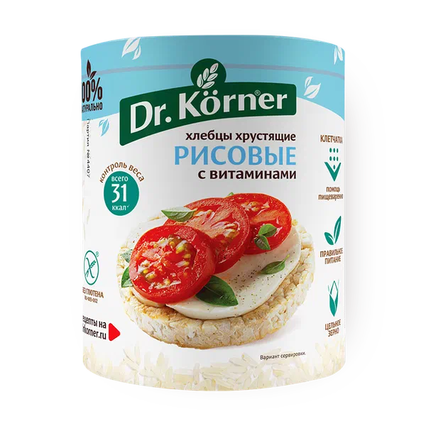 Хлебцы рисовые Dr.Korner