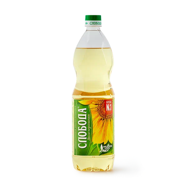 Масло подсолнечное «Слобода» рафинированное