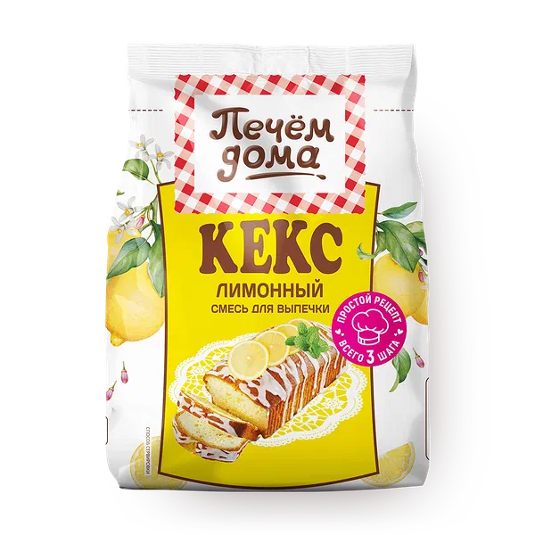 Смесь для выпечки Кекс лимонный «Печём дома»