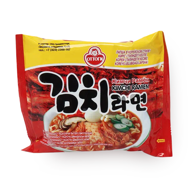 Лапша быстрого приготовления Otoki Kimchi Ramen