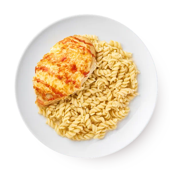 Курица с сыром с пастой фузилли «Сегодня»