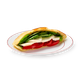Пита с моцареллой и томатами All Day