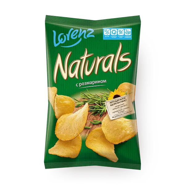 Чипсы картофельные Naturals с розмарином