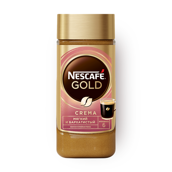 Кофе растворимый Nescafe Gold Crema