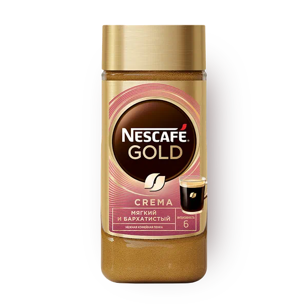 Кофе растворимый Nescafe Gold Crema