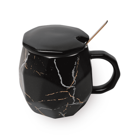 Кружка керамическая XJRJ чёрная